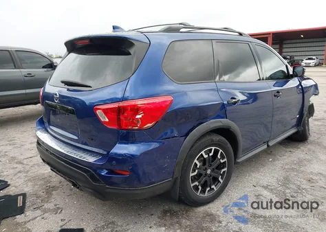 2019 Nissan Pathfinder Sl из США, поврежденный, VIN 5N1DR2MN6KC614072